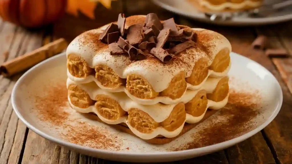 Pumpkin Chai Tiramisu